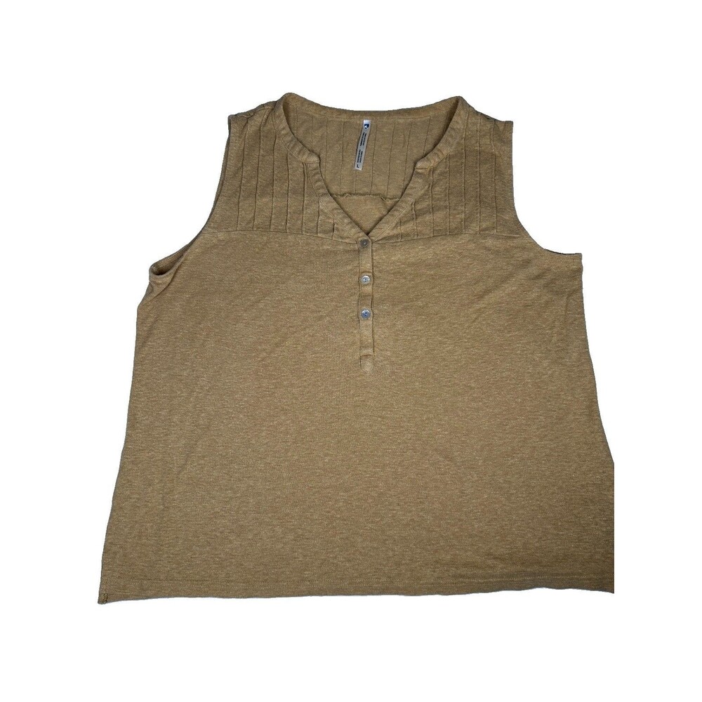 Kuhl Gold Brisa Hemp blend tank Top Woman’s L